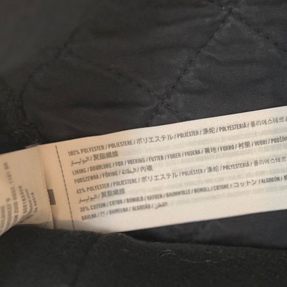 Abercrombie & Fitch Fleece Quilted Vest - Black - M - Picture 9 of 9